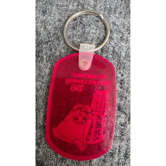 Tennessee Homecoming 86 Red Keychain Ring - Picture 3 of 3